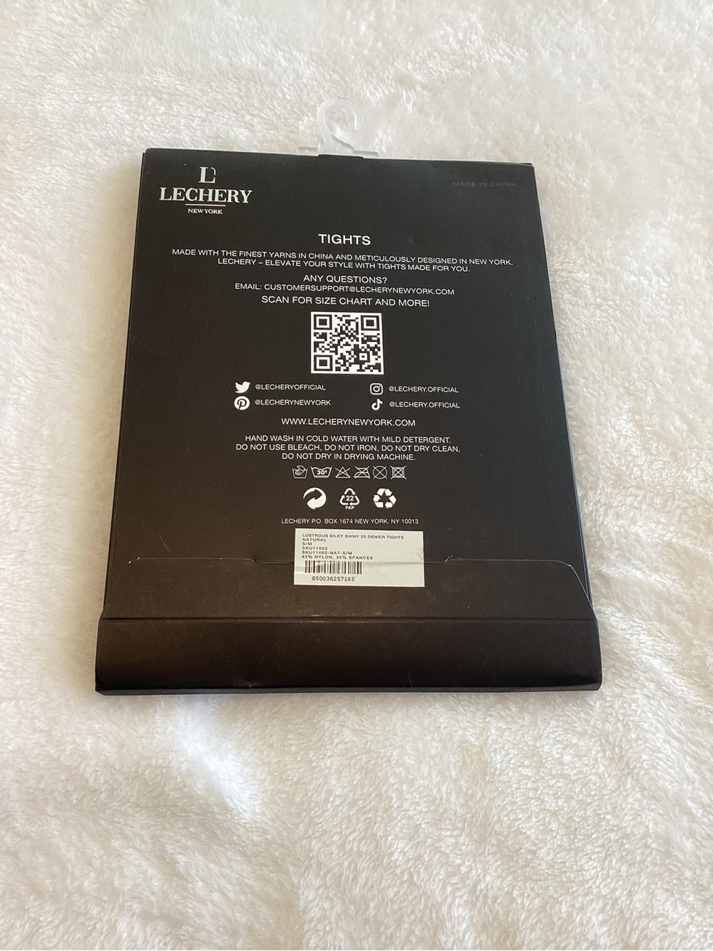 Lechery Lustrous Silken Shiny 40 Denier Tights Anthropologie New Neutral - Picture 5 of 7
